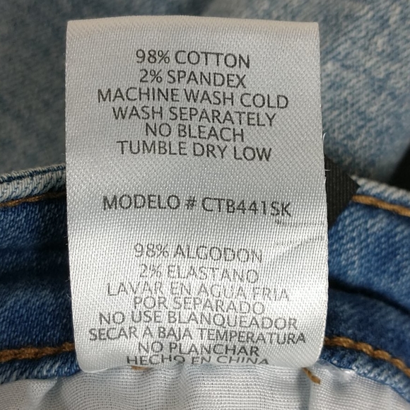 Black Label C'est Toi Denim Mini-Skirt Size L - Picture 8 of 8